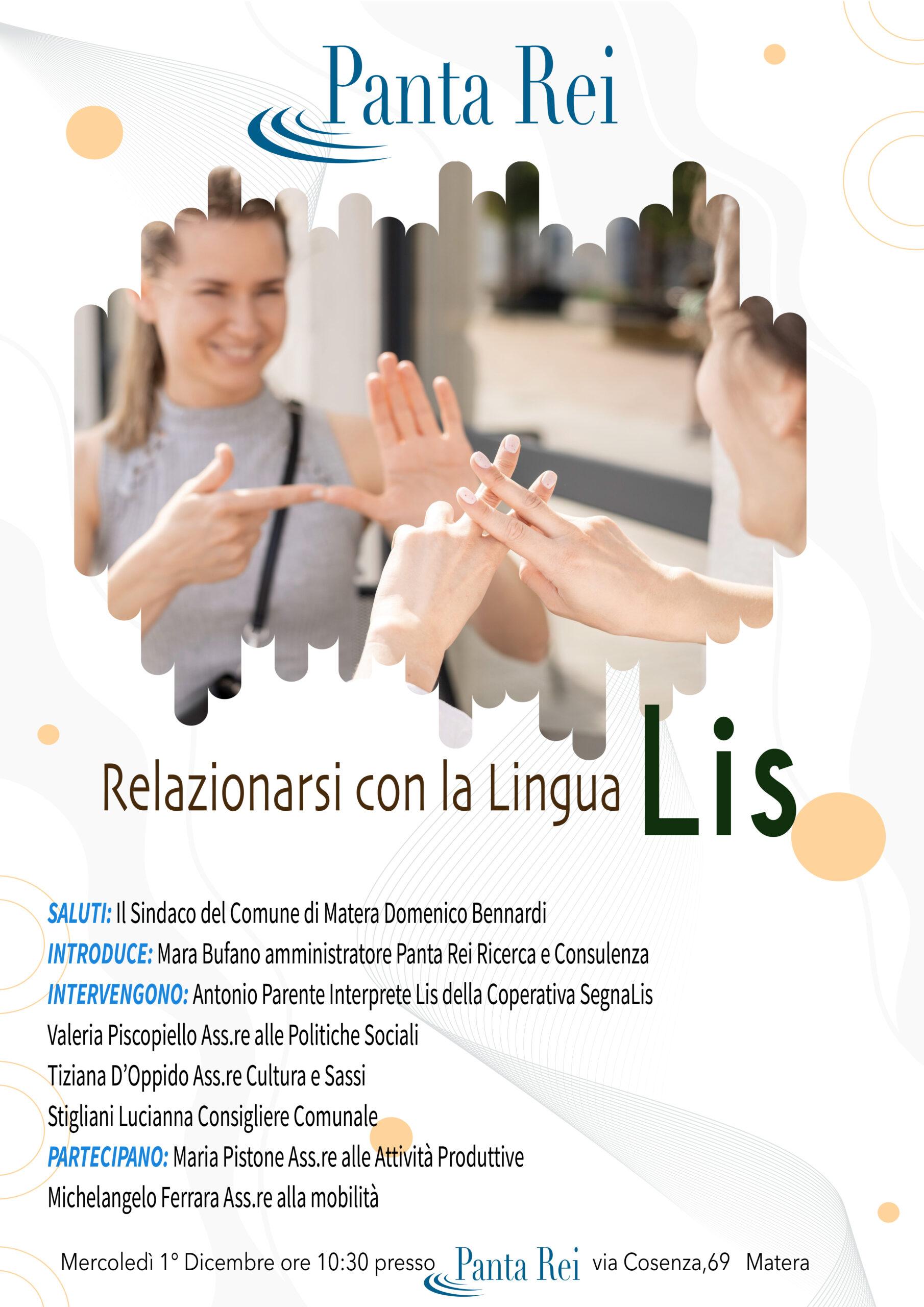 Read more about the article Relazionarsi con la lingua LIS